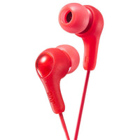 HAFX7-Gumy Wired Headphone-JVC-Red-JVC USA