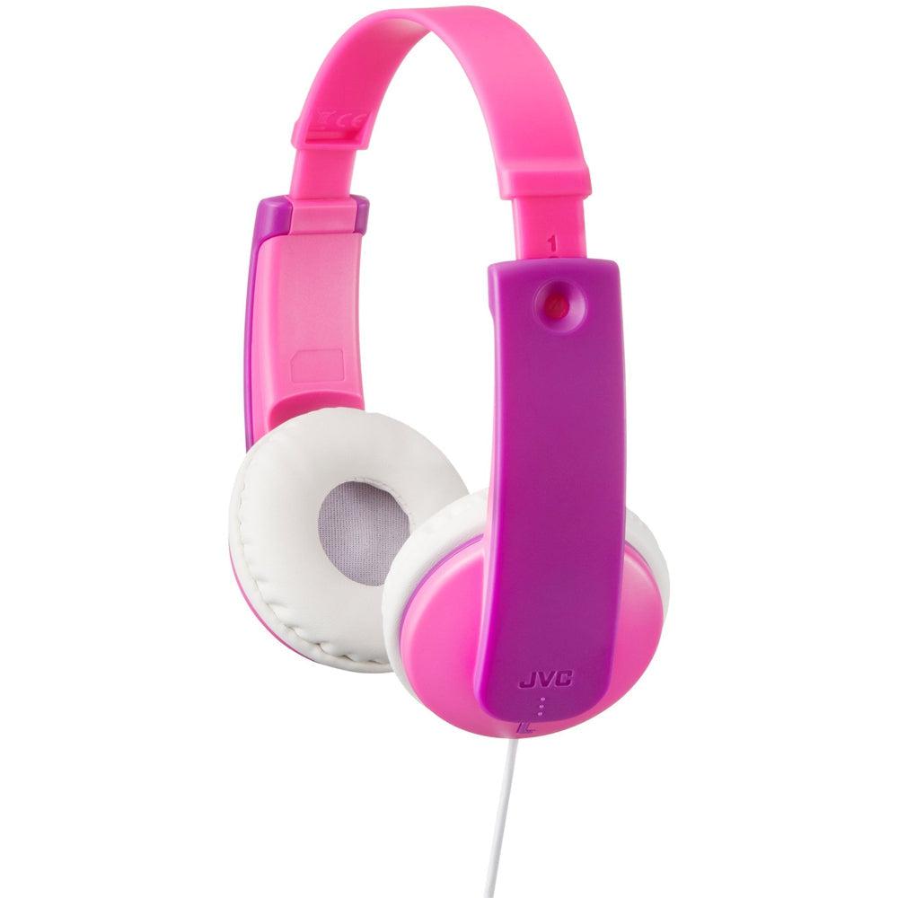 HAKD7-Kids Headphones-JVC-Pink-JVC USA