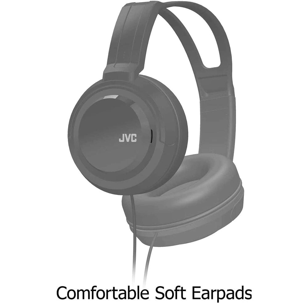 HARX330-Full Size Over Ear Headphones-JVC-Black-JVC USA