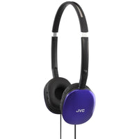 HAS160-Flat On Ear Headphones-JVC-Blue-JVC USA