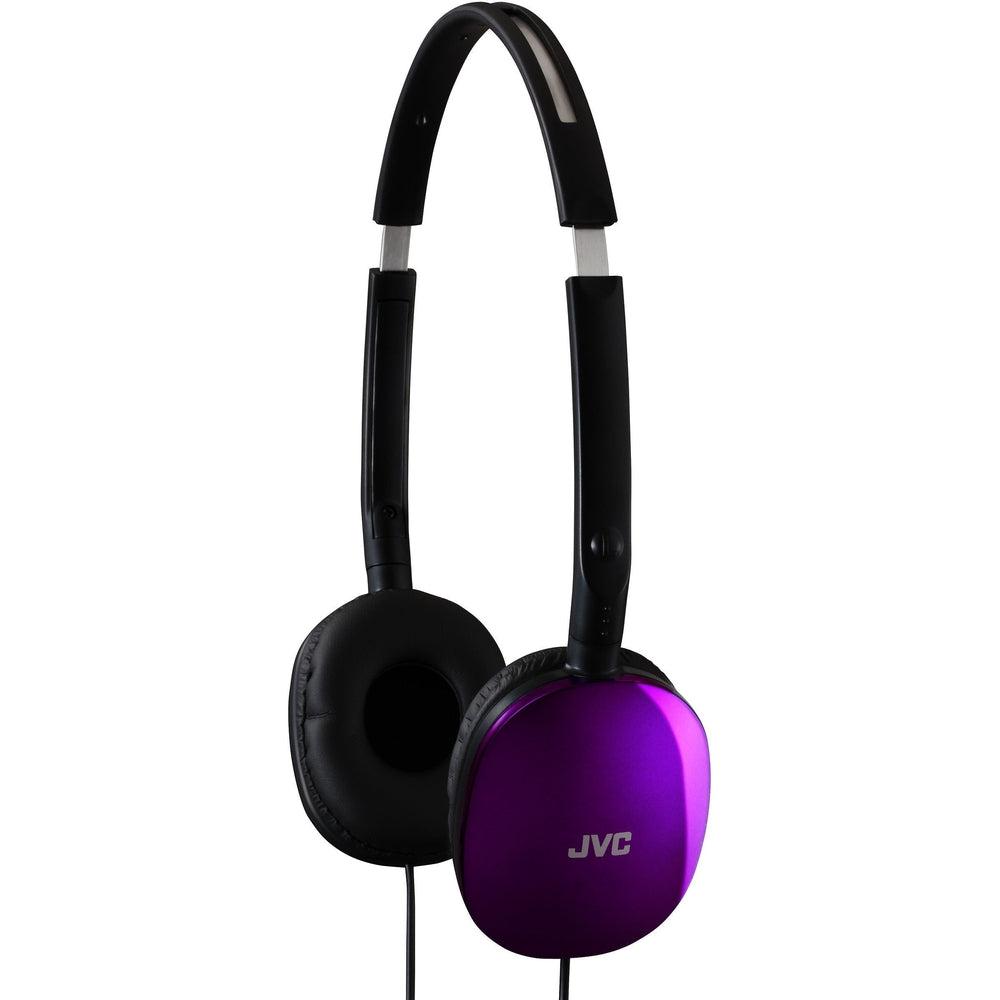 HAS160-Flat On Ear Headphones-JVC-Violet-JVC USA