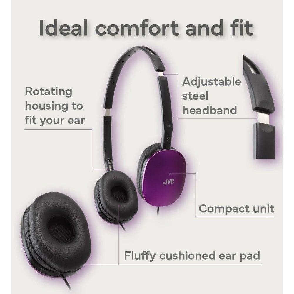 HAS160M-Flat On Ear Headphones-JVC-JVC USA
