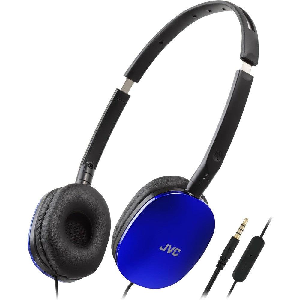 HAS160M-Flat On Ear Headphones-JVC-Blue-JVC USA
