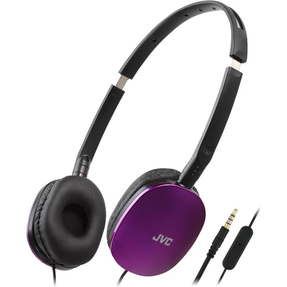 HAS160M-Flat On Ear Headphones-JVC-Violet-JVC USA