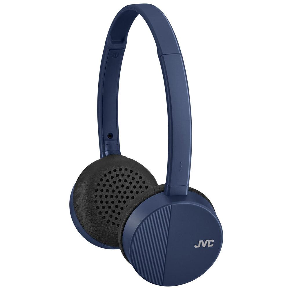 HAS23W-Flat On Ear Wireless Headphones-JVC-Blue-JVC USA