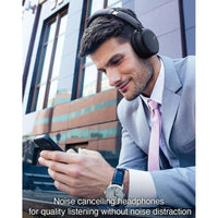 HAS91N-On Ear Noise Cancelling Wireless Headphones-JVC-Black-JVC USA
