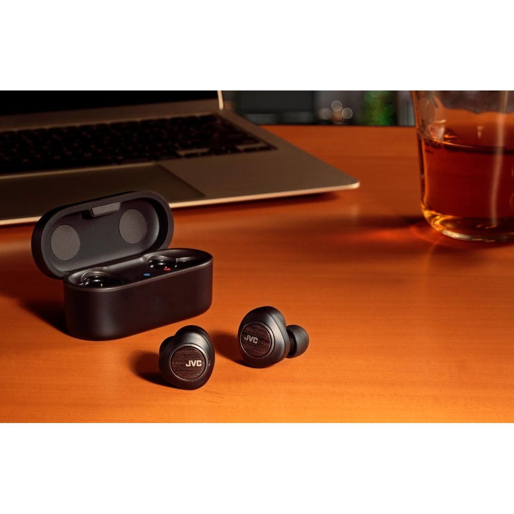 JVC - 11mm Wood Carbon Driver True Wireless Earbuds - JVCSHOP USA