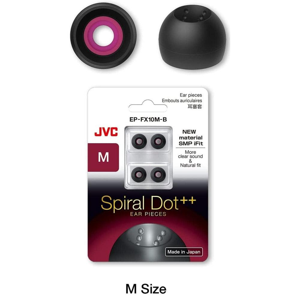 JVC - 2sets Spiral Dot ++ Earpieces - JVCSHOP USA