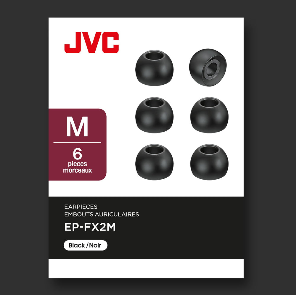 JVC - 3sets Replacement Silicon Earpieces - JVCSHOP USA