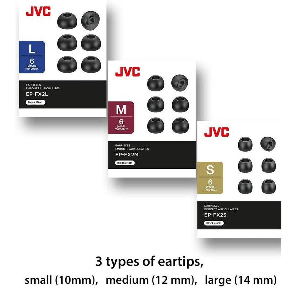 JVC - 3sets Replacement Silicon Earpieces - JVCSHOP USA