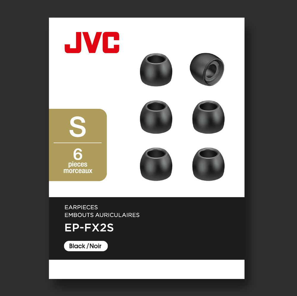 JVC - 3sets Replacement Silicon Earpieces - JVCSHOP USA