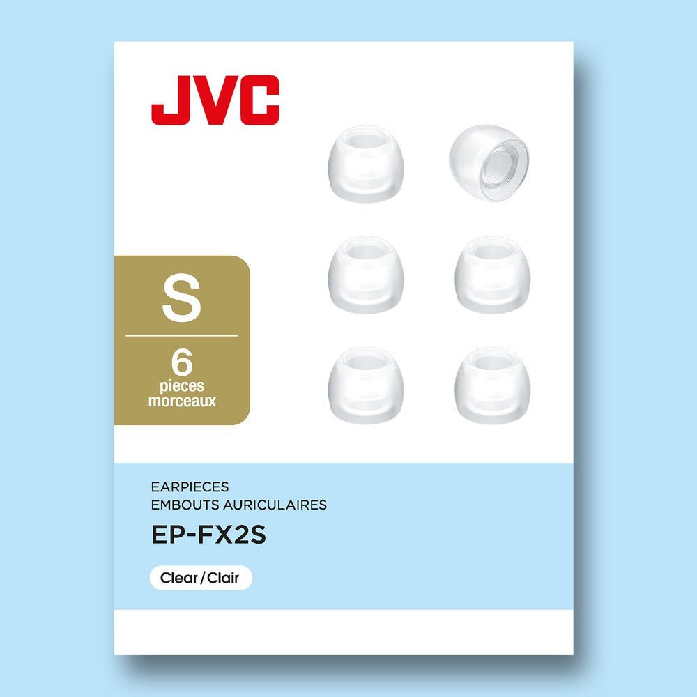 JVC - 3sets Replacement Silicon Earpieces - JVCSHOP USA