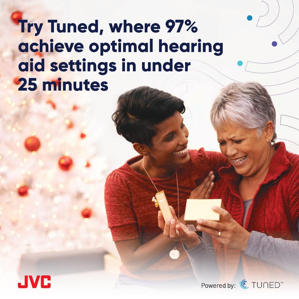 JVC SelfFitting OTC Hearing Aids Powered by Tuned USA