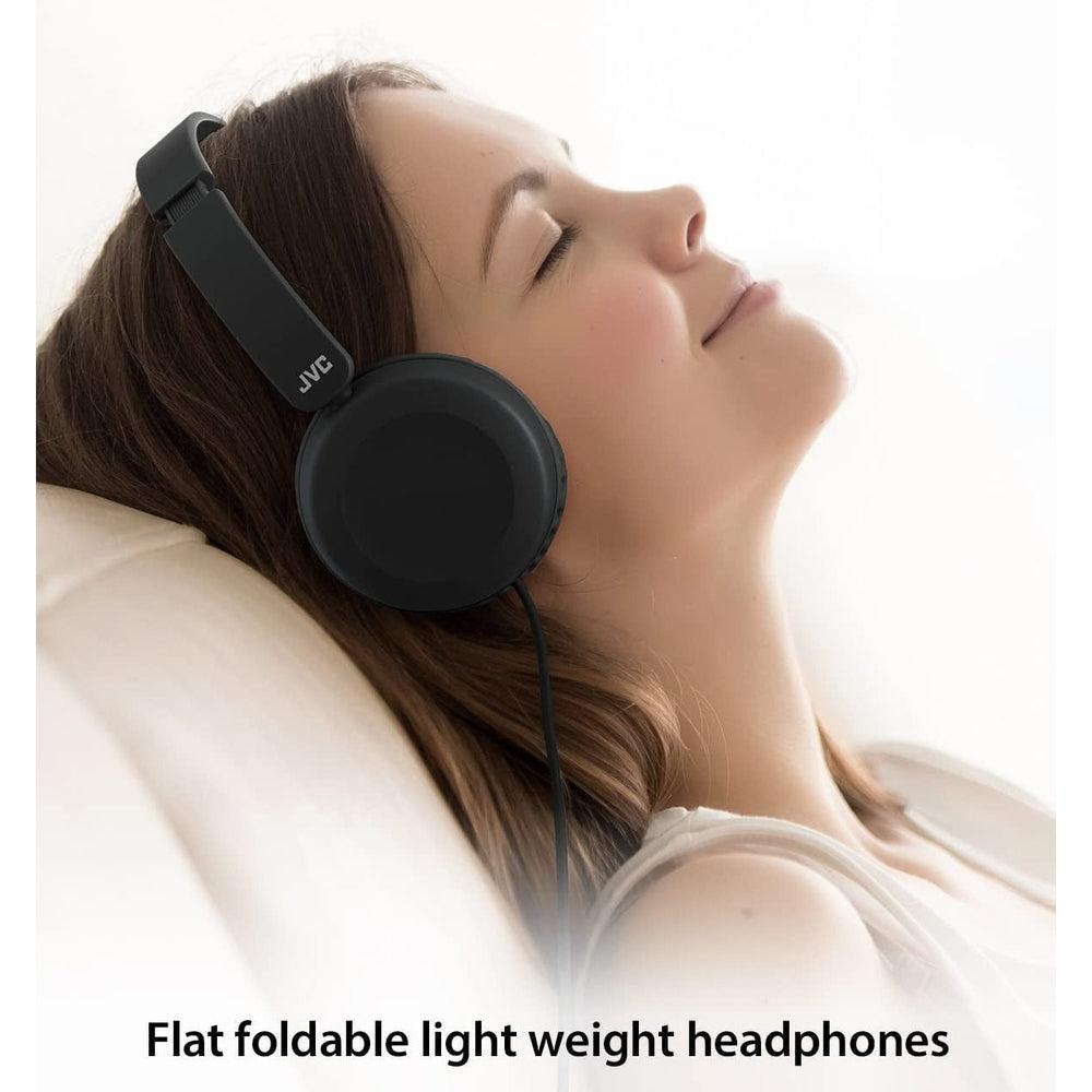 JVC Lightweight On Ear Headphones with Powerful Sound – JVCSHOP USA