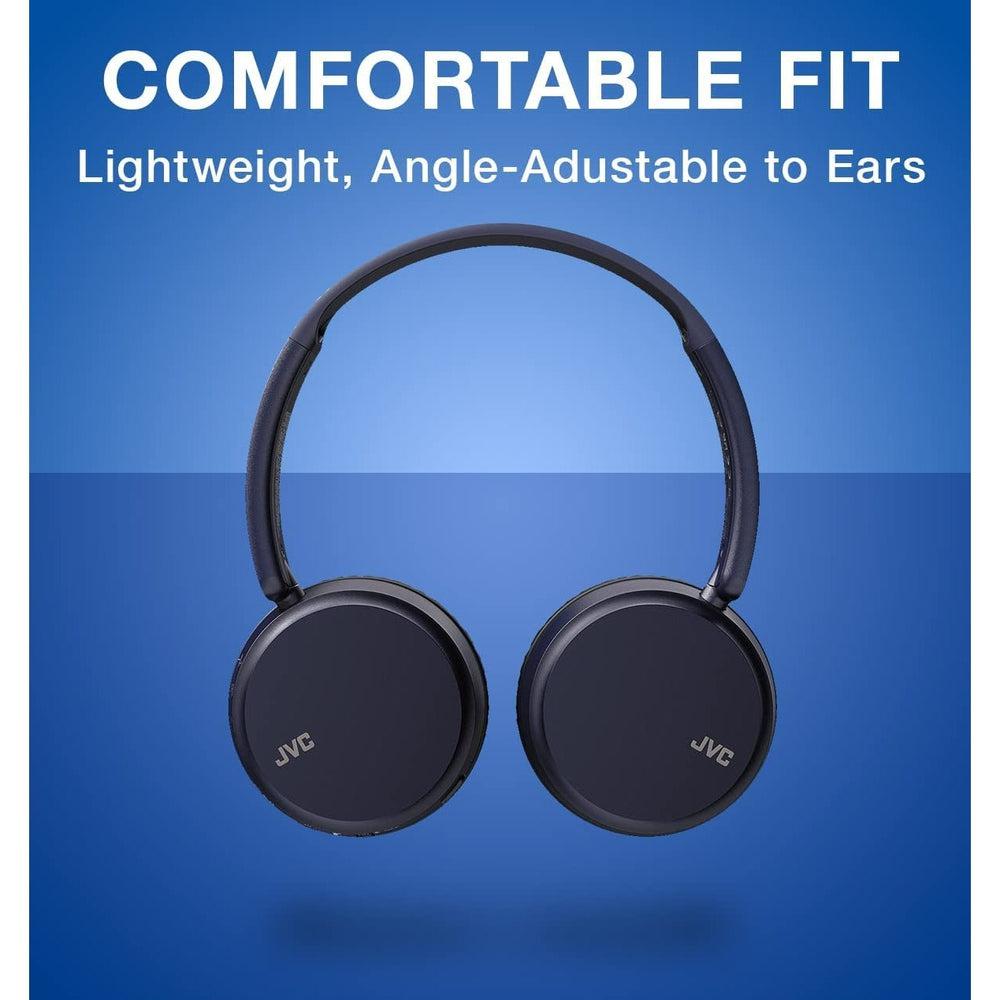 JVC Lightweight On Ear Headphones with Powerful Sound JVCSHOP USA