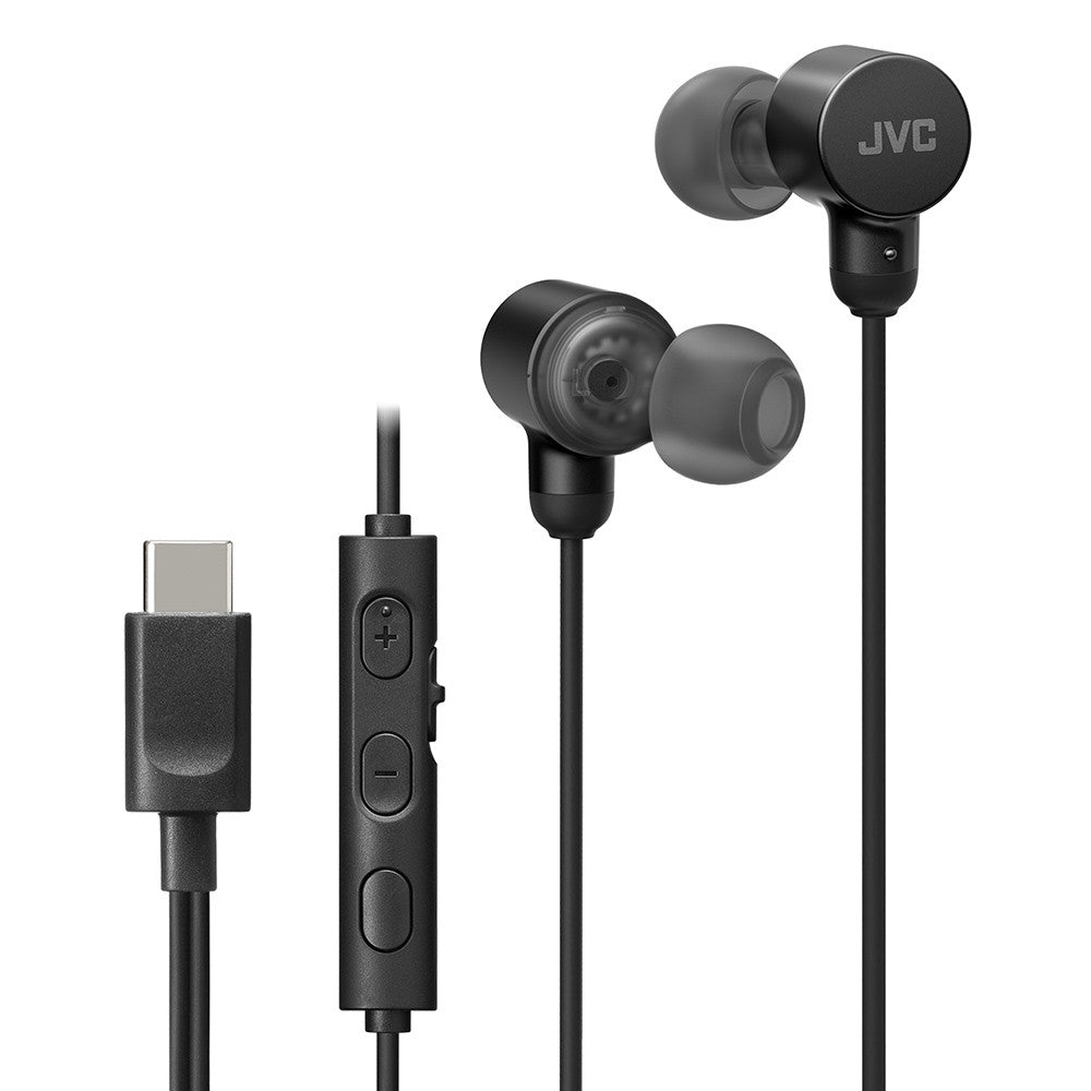 JVC Hi-Res Audio USB-C Wired Earbuds USB-C Earbuds Headphones