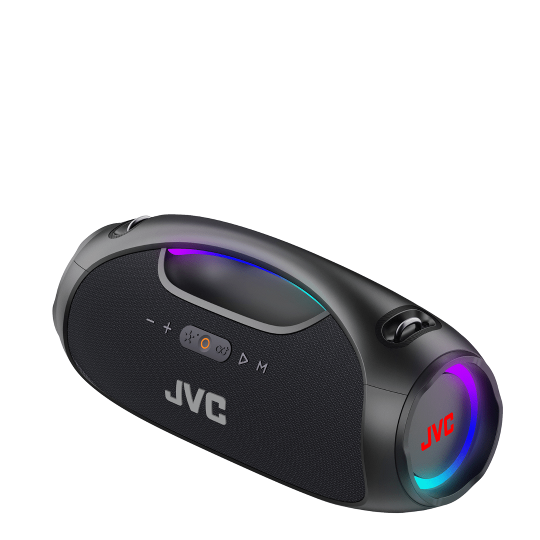 JVC サブウーファー 木製 円筒形 中古 JVC アクティブ サブウーハー
