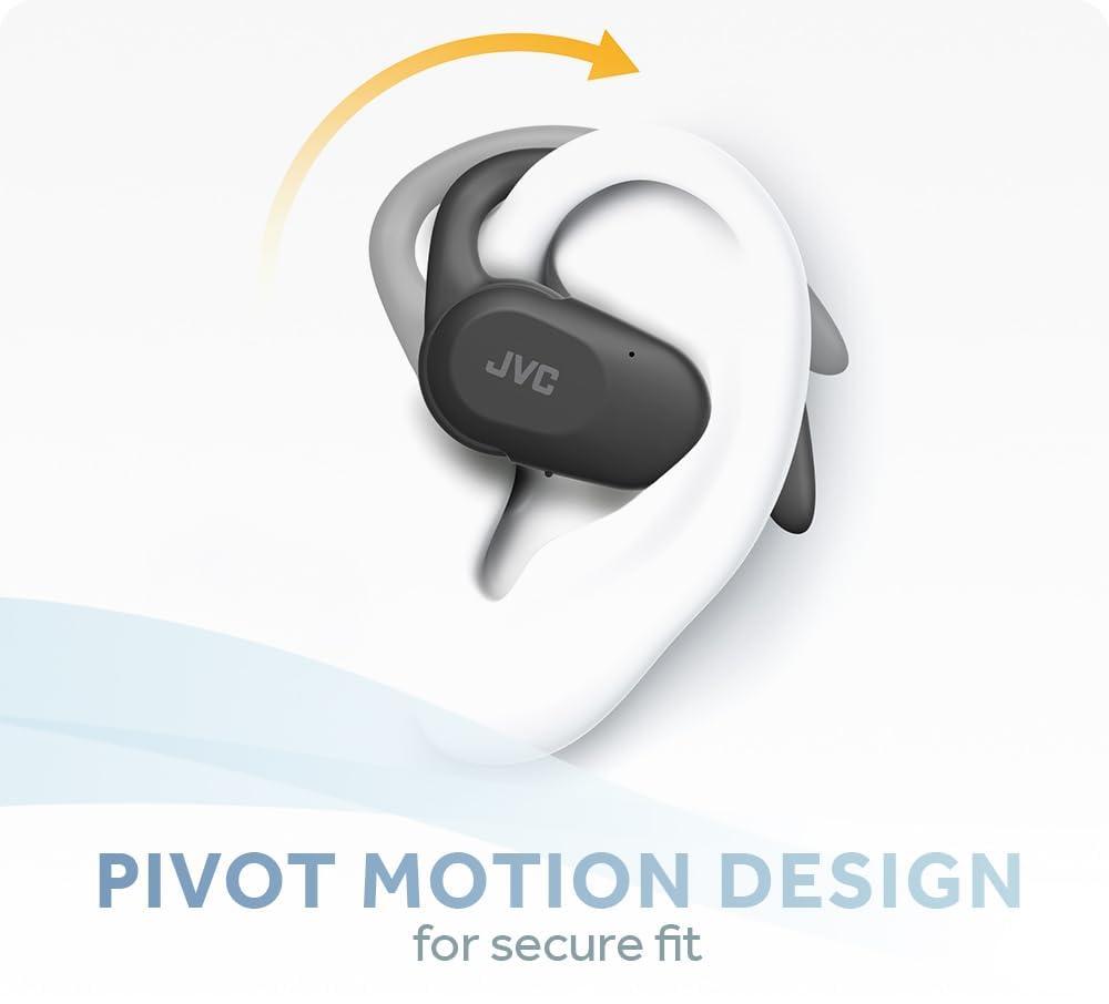 JVC - Nearphone Open Ear Earbuds with Pivot Motion - JVCSHOP USA