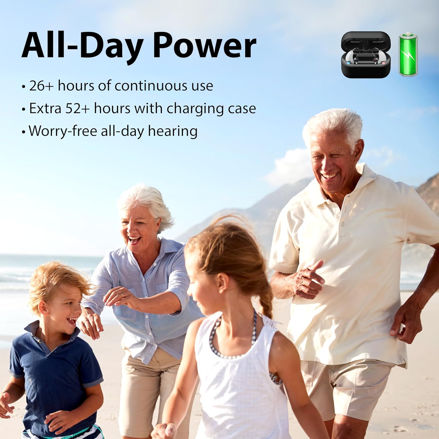 JVC - Self - Fitting Rechargeable OTC Hearing Aids - JVCSHOP USA