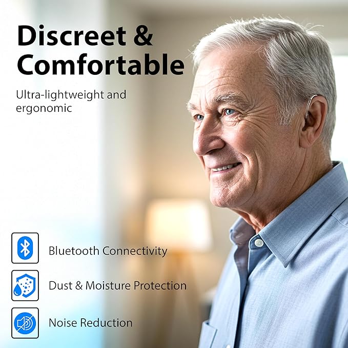 JVC - Self - Fitting Rechargeable OTC Hearing Aids - JVCSHOP USA