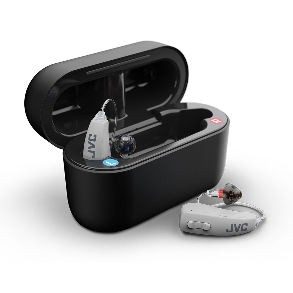 JVC Self-Fitting Rechargeable OTC Hearing Aids Hearing Aid JVCSHOP USA