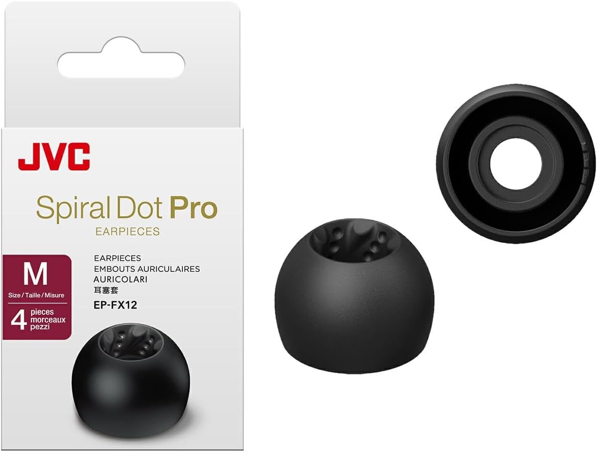 JVC - Spiral Dot Pro Earpieces - JVCSHOP USA