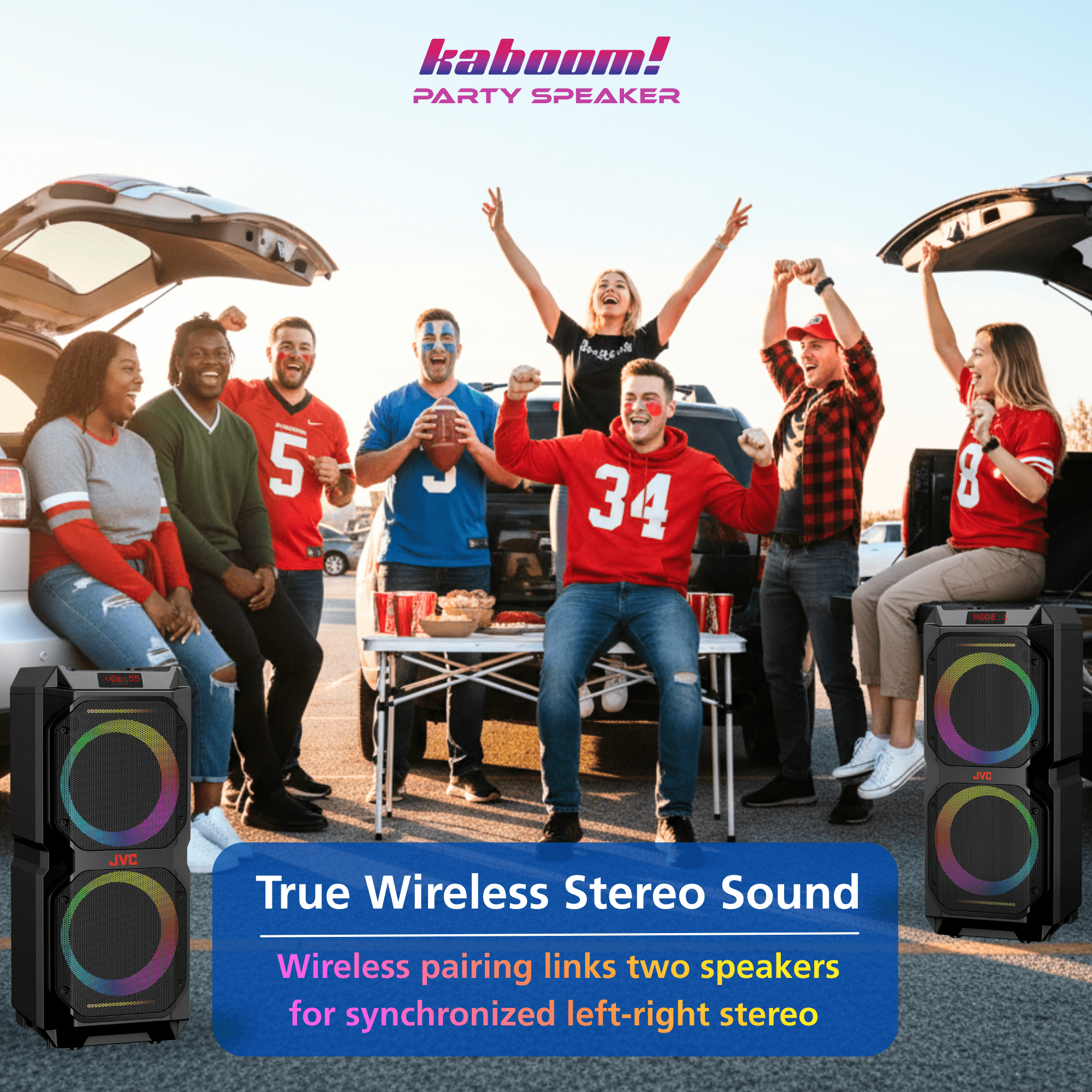 JVCSHOP USA - JVC Kaboom Party Box SPPA300BT - JVCSHOP USA