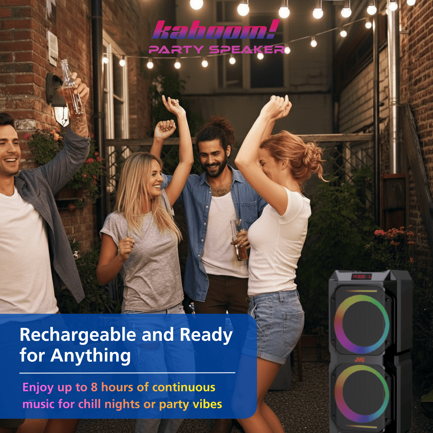 JVCSHOP USA - JVC Kaboom Party Box SPPA300BT - JVCSHOP USA